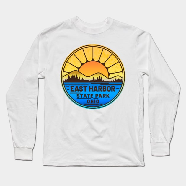 East Harbor State Park Ohio OH Long Sleeve T-Shirt by TravelTime